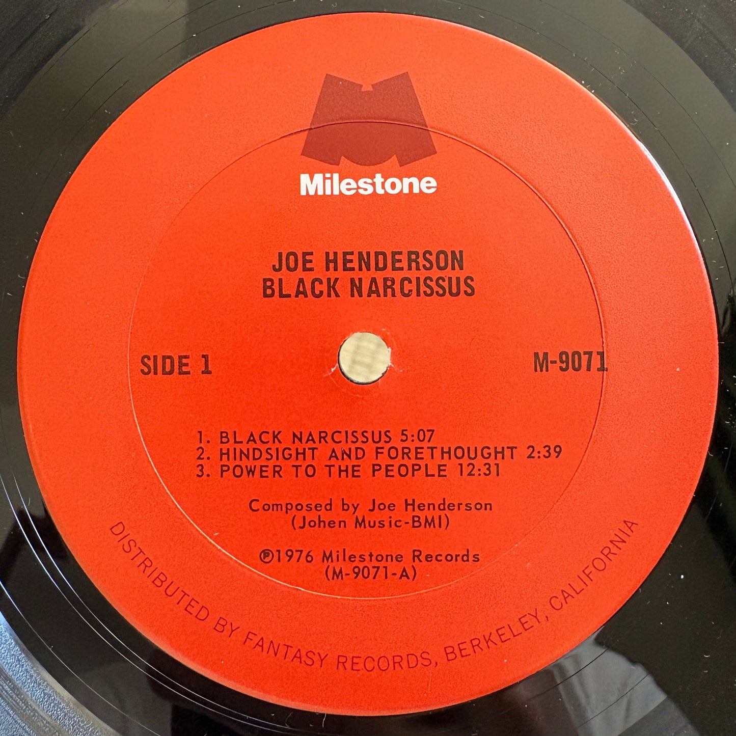 Joe Henderson – Black Narcissus / M-9071 Prestige Original US LP