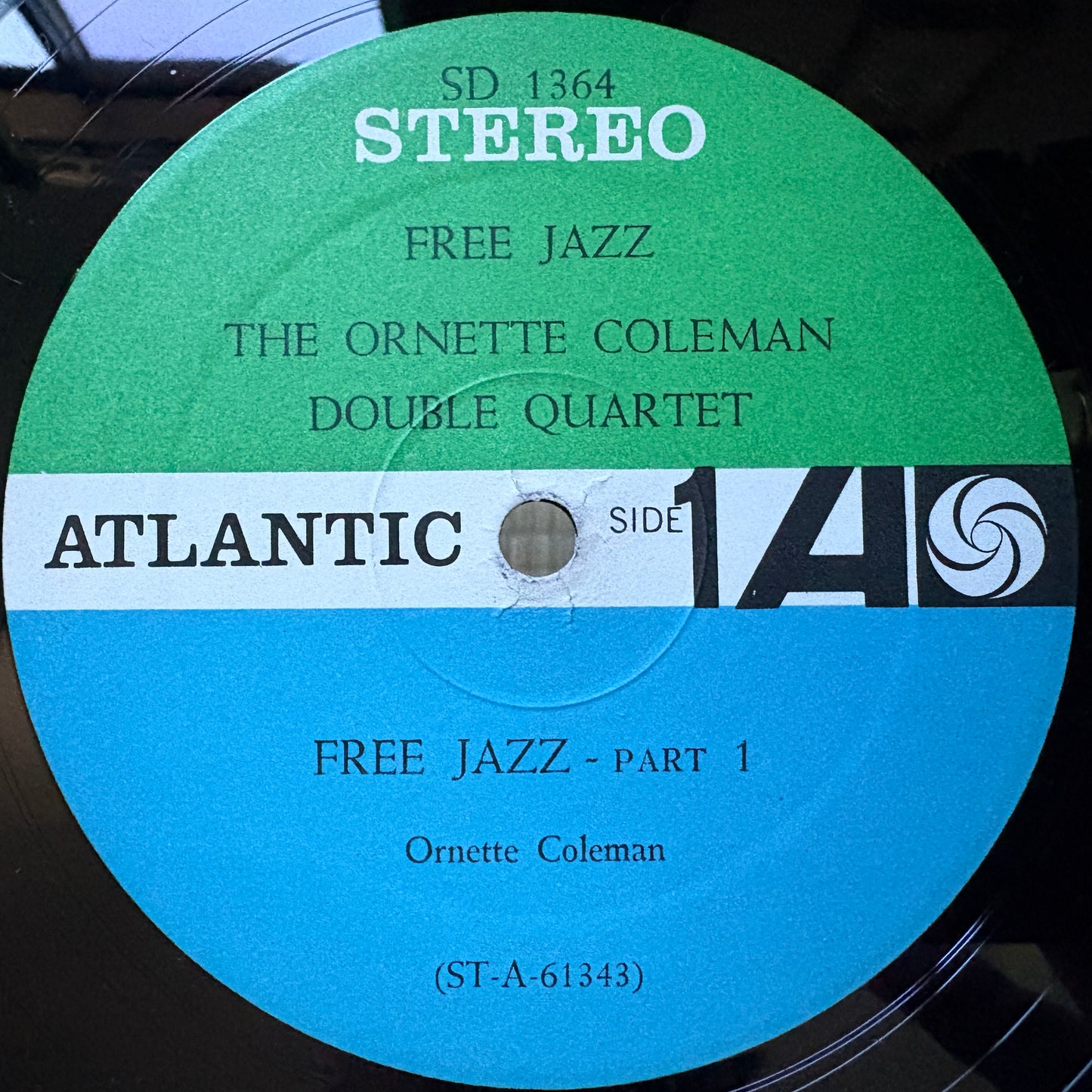 The Ornette Coleman Double Quartet – Free Jazz / SD 1364 Atlantic US LP