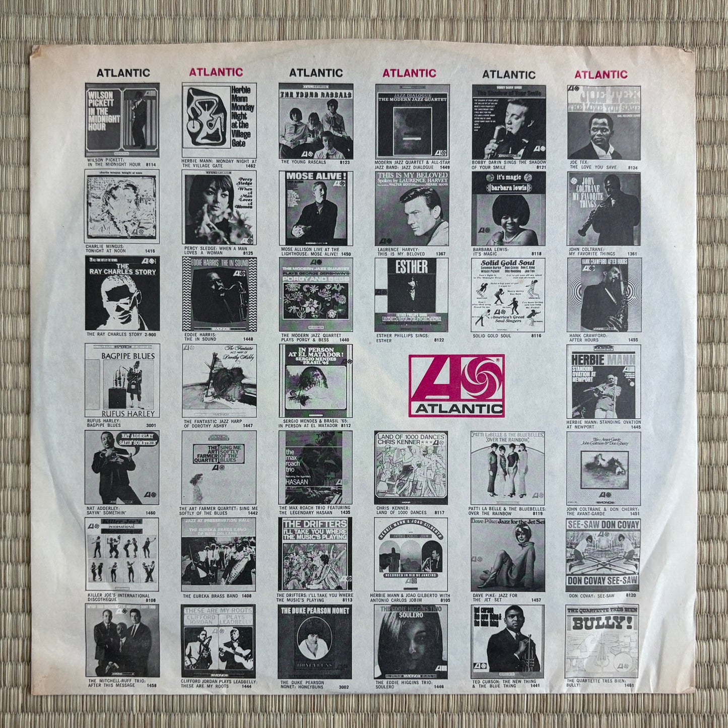 The Ornette Coleman Quartet – This Is Our Music / SD 1353 Atlantic US Original LP