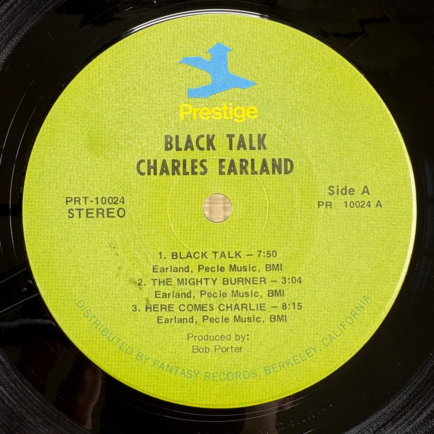 Charles Earland - Black Talk! / PRT-10024 Prestige US LP