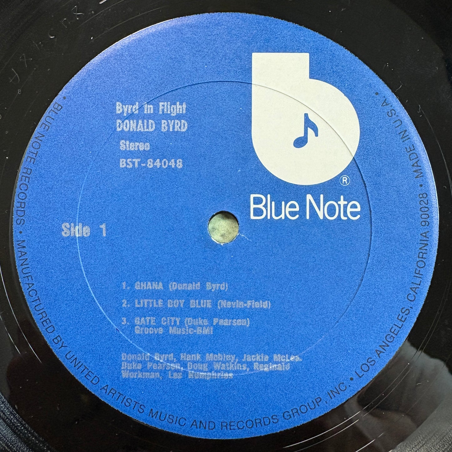 Donald Byrd – Byrd In Flight / BST-84048 Blue Note US LP