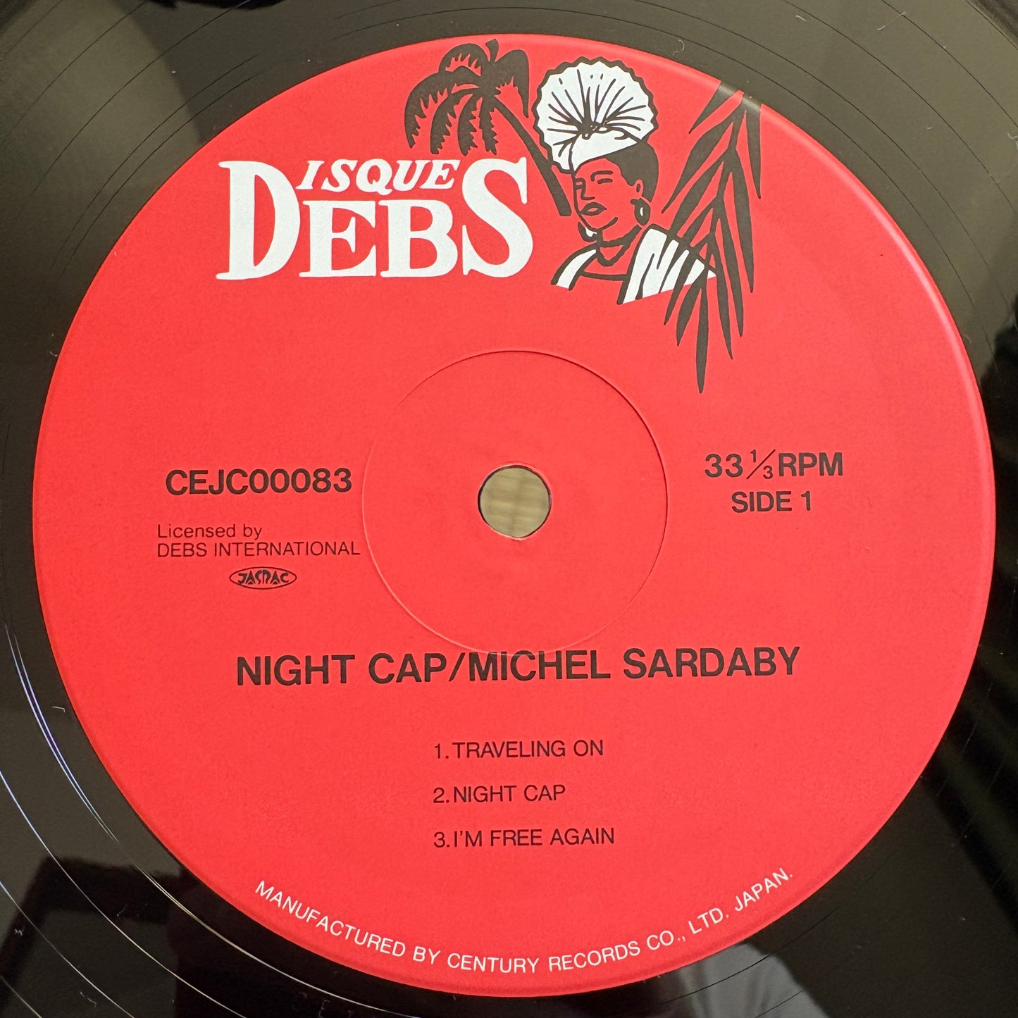 Michel Sardaby Trio – Night Cap / CEJC00083 Disques Debs Japan LP