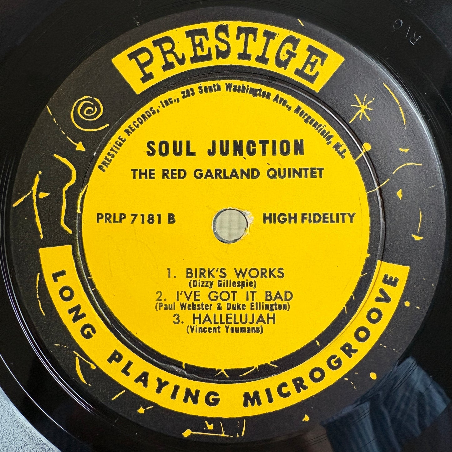 The Red Garland Quintet – Soul Junction / PRLP 7191 Prestige US Original LP