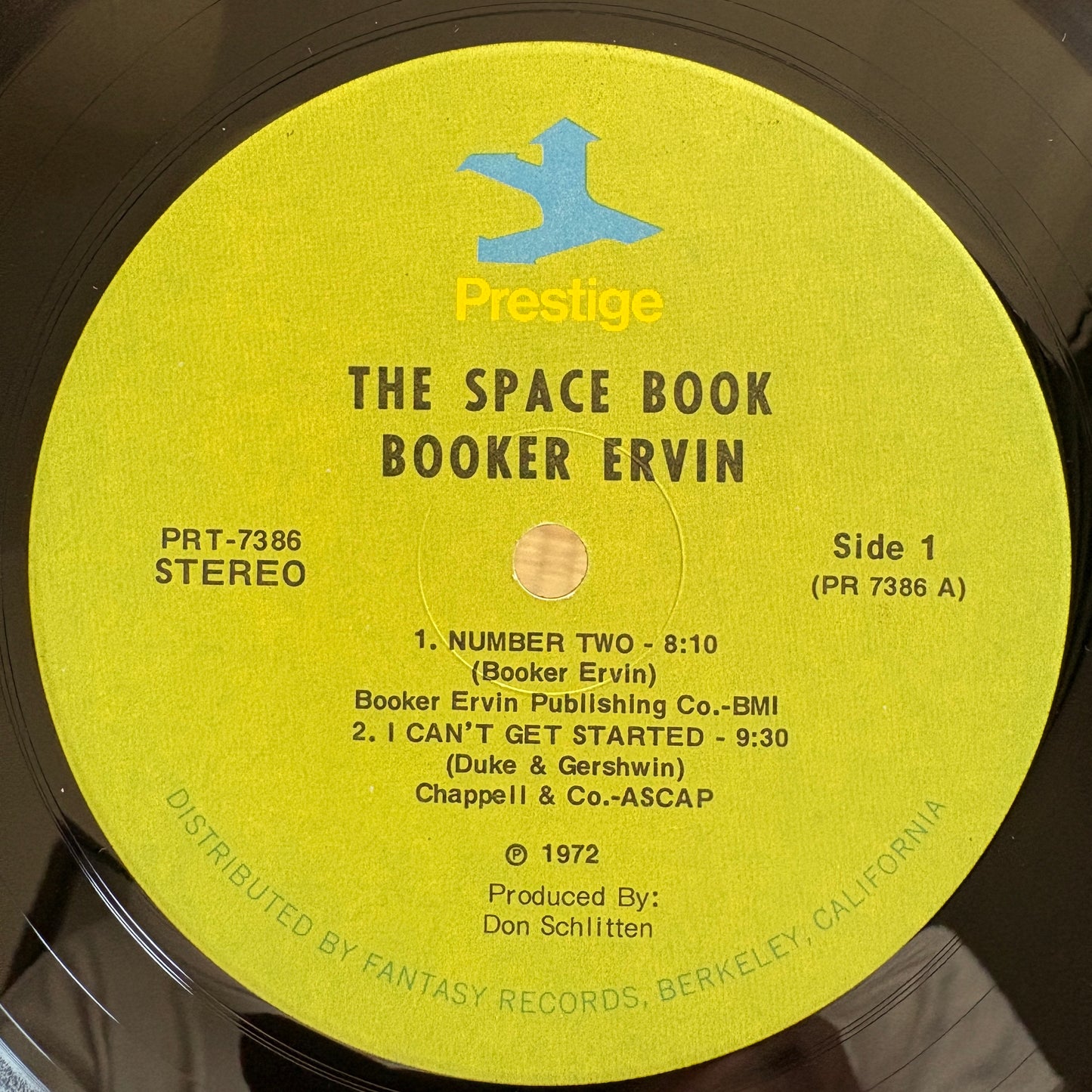 Booker Ervin – The Space Book / PRT 7386 Prestige US LP
