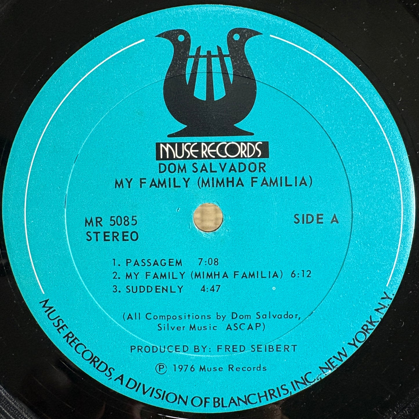 Dom Salvador – My Family (Minha Familia) / MR 5085 Muse Original US LP