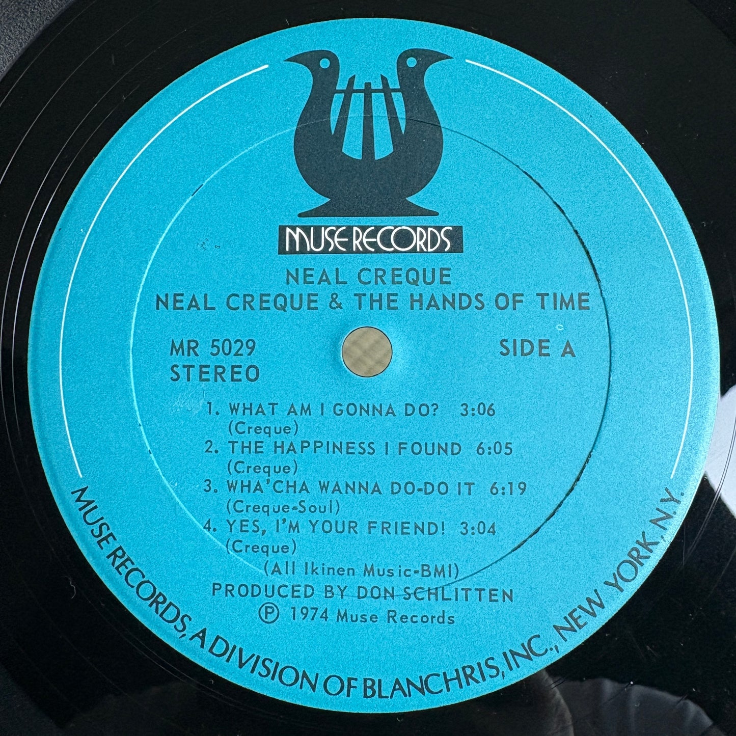 Neal Creque – Neal Creque & The Hands Of Time / MR 5029 Muse US Original LP
