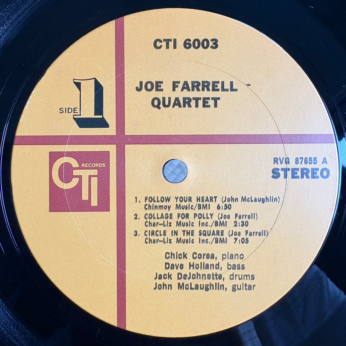 Joe Farrell Quartet - S/T / CTI 6003 CTI US LP
