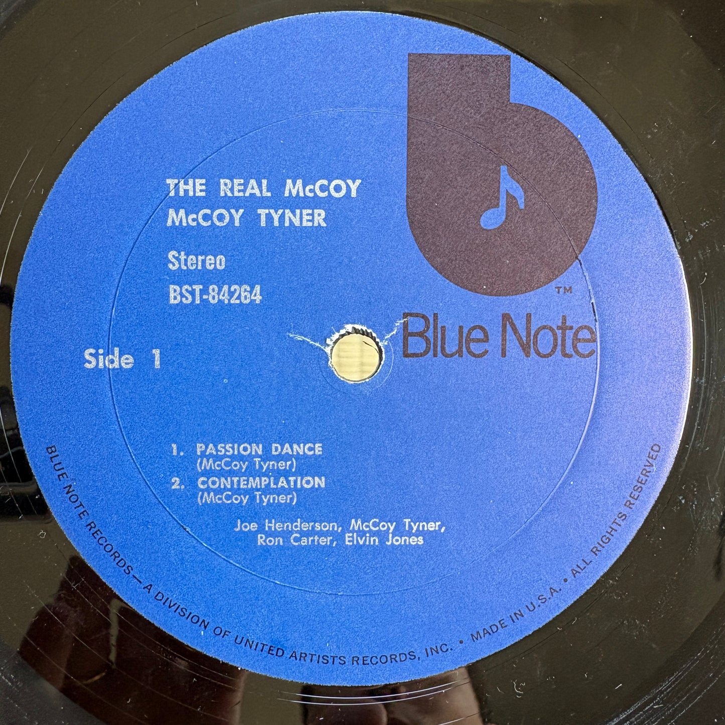 McCoy Tyner – The Real McCoy / BST 84264 Blue Note US LP