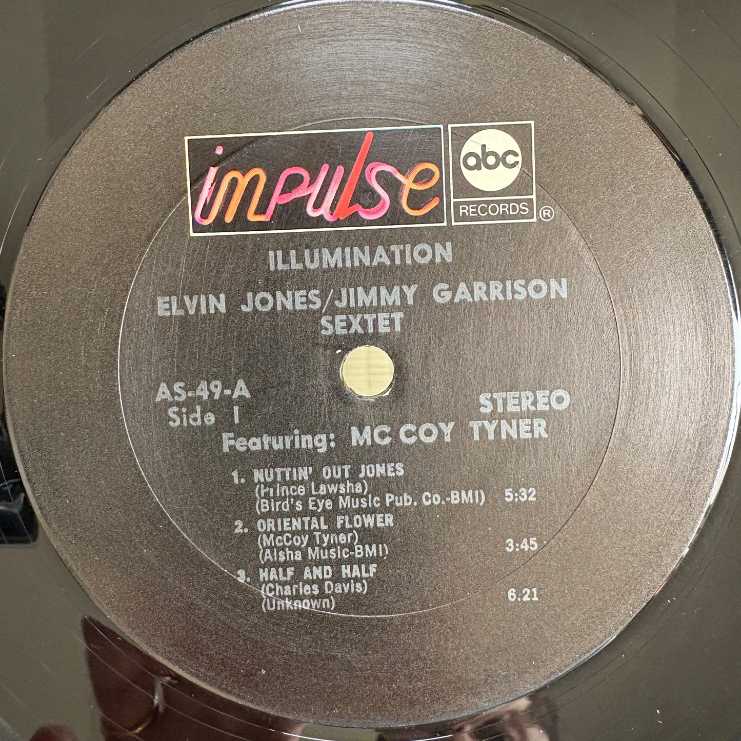 Elvin Jones/Jimmy Garrison Sextet, McCoy Tyner – Illumination! / AS-49 Impulse! US LP