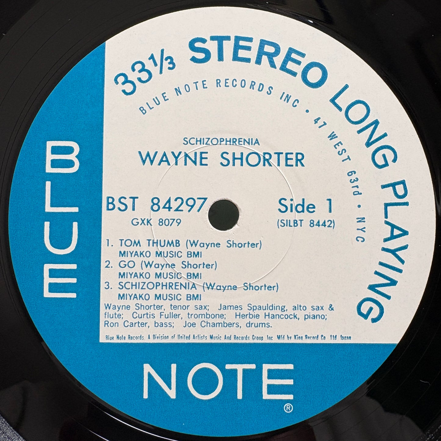 Wayne Shorter – Schizophrenia / GXK8079 Blue Note Japan LP