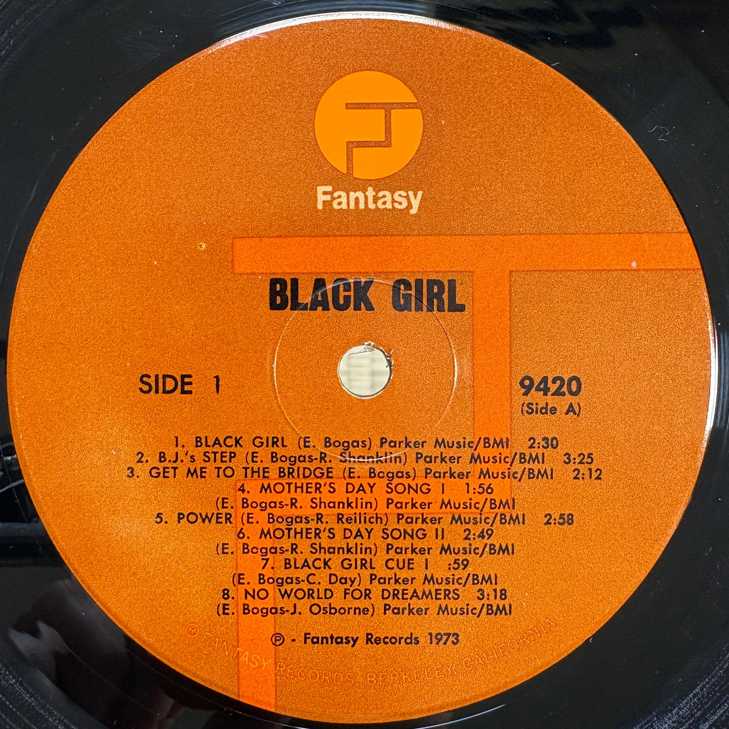 V/A - Black Girl (Original Sound Track Recording) / 9420 Fantasy US Original LP