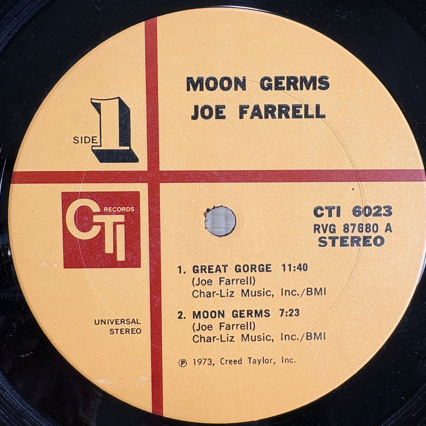 Joe Farrell – Moon Germs / CTI 6023 US Original LP