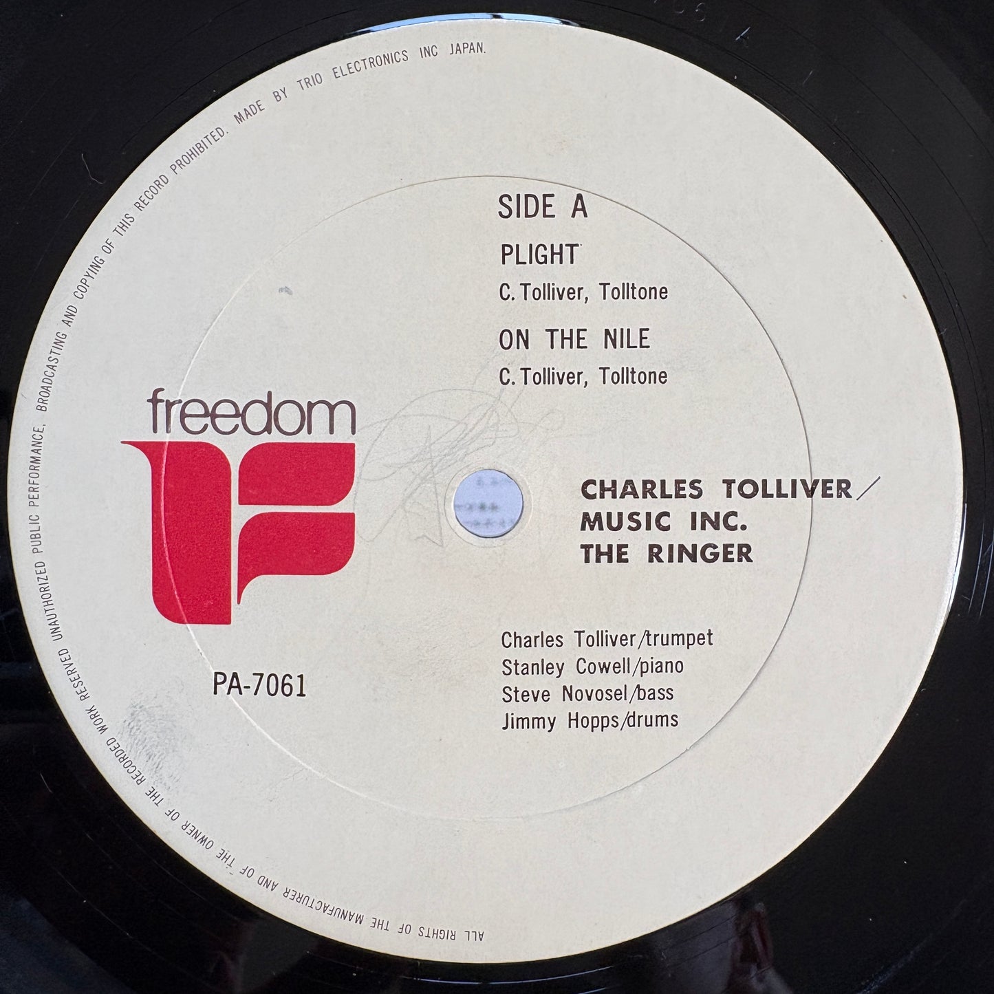 Charles Tolliver / Music Inc. – The Ringer / PA-7061 Freedom Japan Original LP