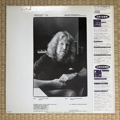 Eberhard Weber – The Following Morning / 28MJ 3518 ECM Japan Original Promo LP