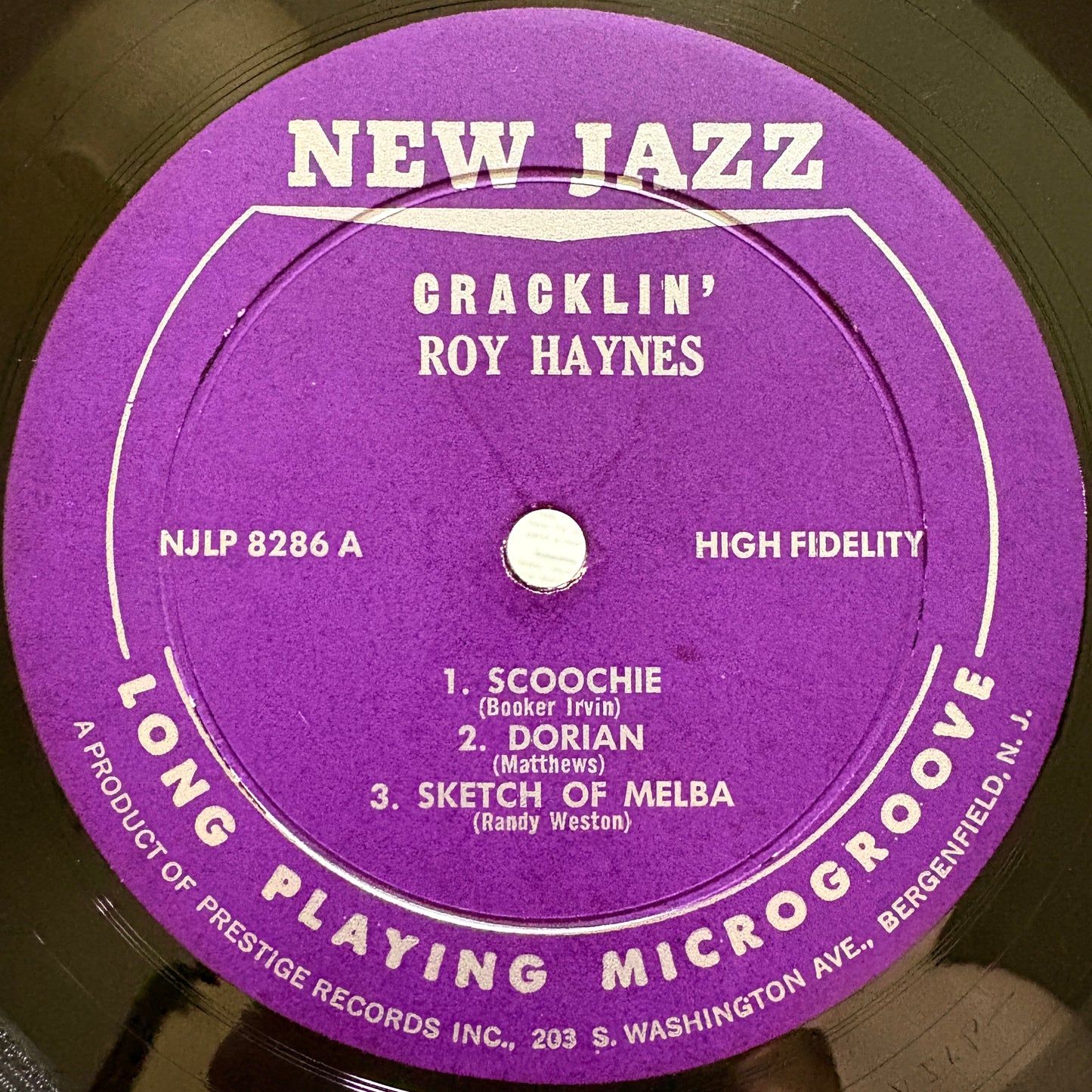 Roy Haynes – Cracklin' / NJLP 8286 New Jazz US Original LP