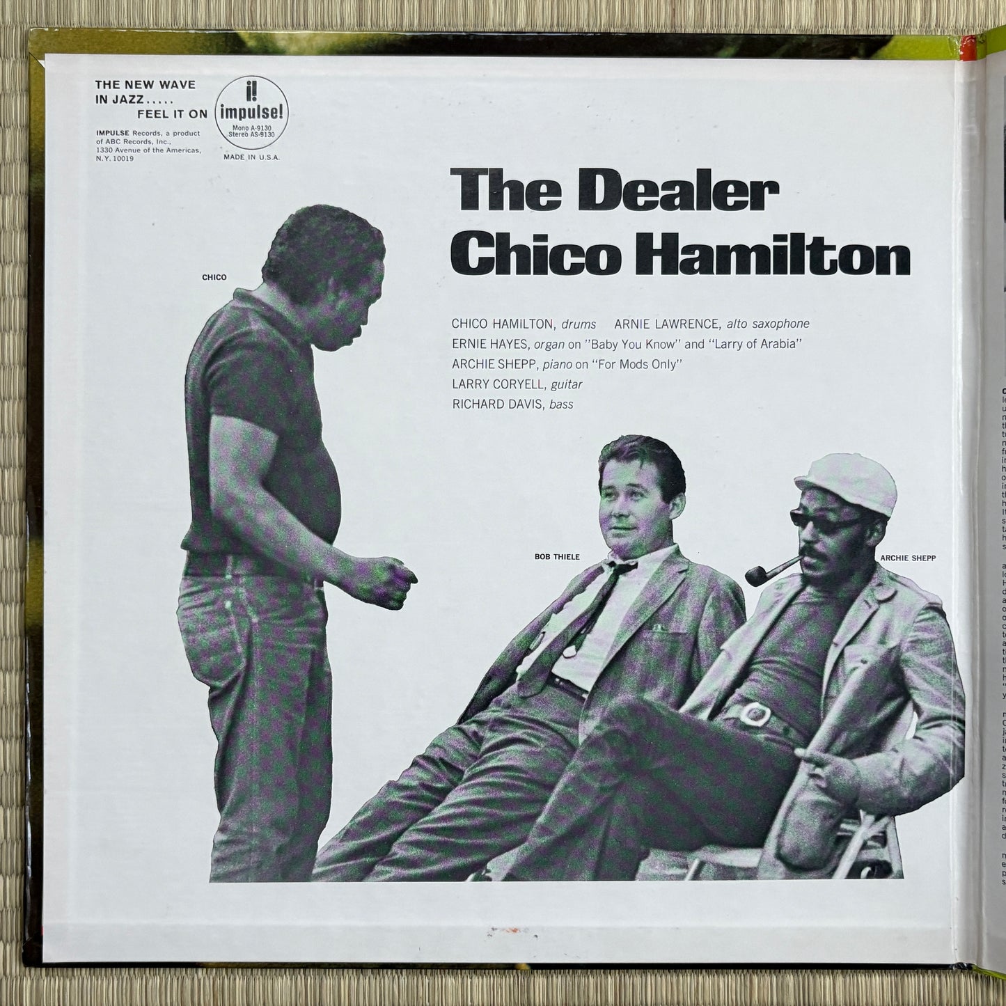 Chico Hamilton – The Dealer / AS-9130 Impulse! US LP