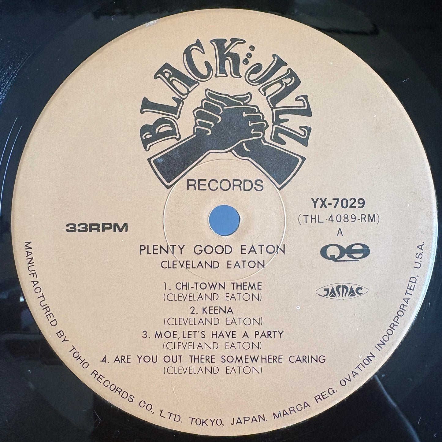 Cleveland Eaton – Plenty Good Eaton / YX-7029 Black Jazz Japan Original LP