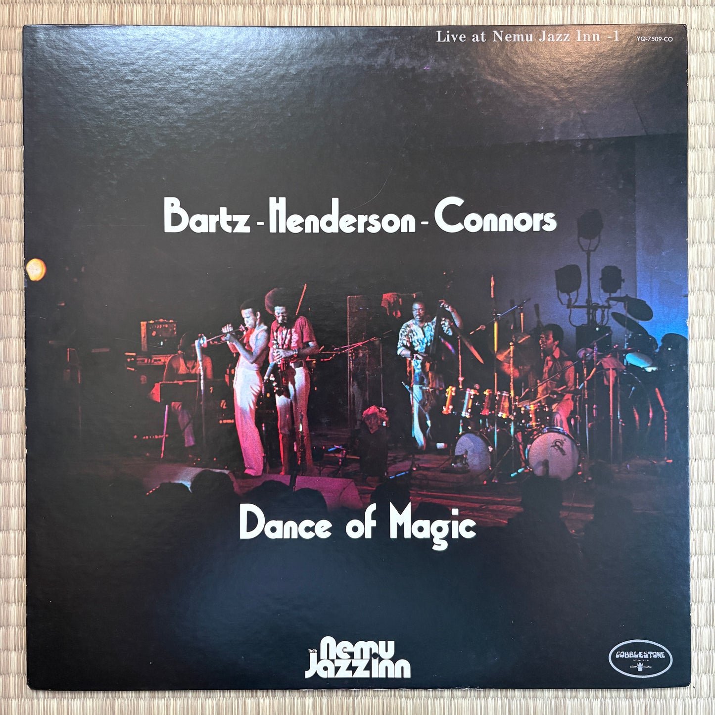 Bartz, Henderson, Connors - Dance Of Magic (Live At Nemu Jazz Inn -1) / YQ-7509-CO Cobblestone Japan Original LP