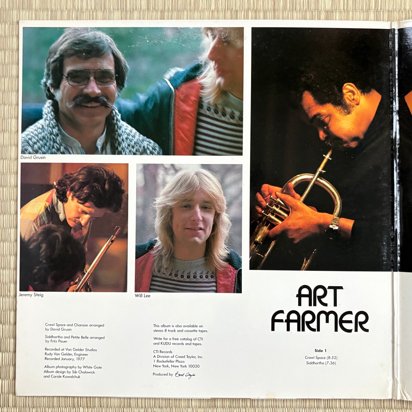Art Farmer – Crawl Space / CTI 7073 CTI US Original LP