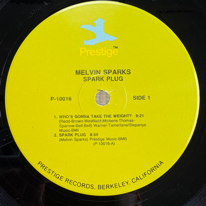 Melvin Sparks – Spark Plug / PR-10016 Prestige US LP
