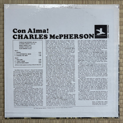 Charles McPherson – Con Alma! / PR-7427 Prestige US LP