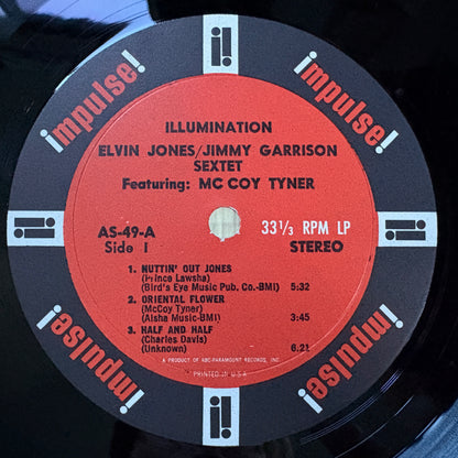 Elvin Jones/Jimmy Garrison Sextet – Illumination! / AS-49 Impulse! US Original LP