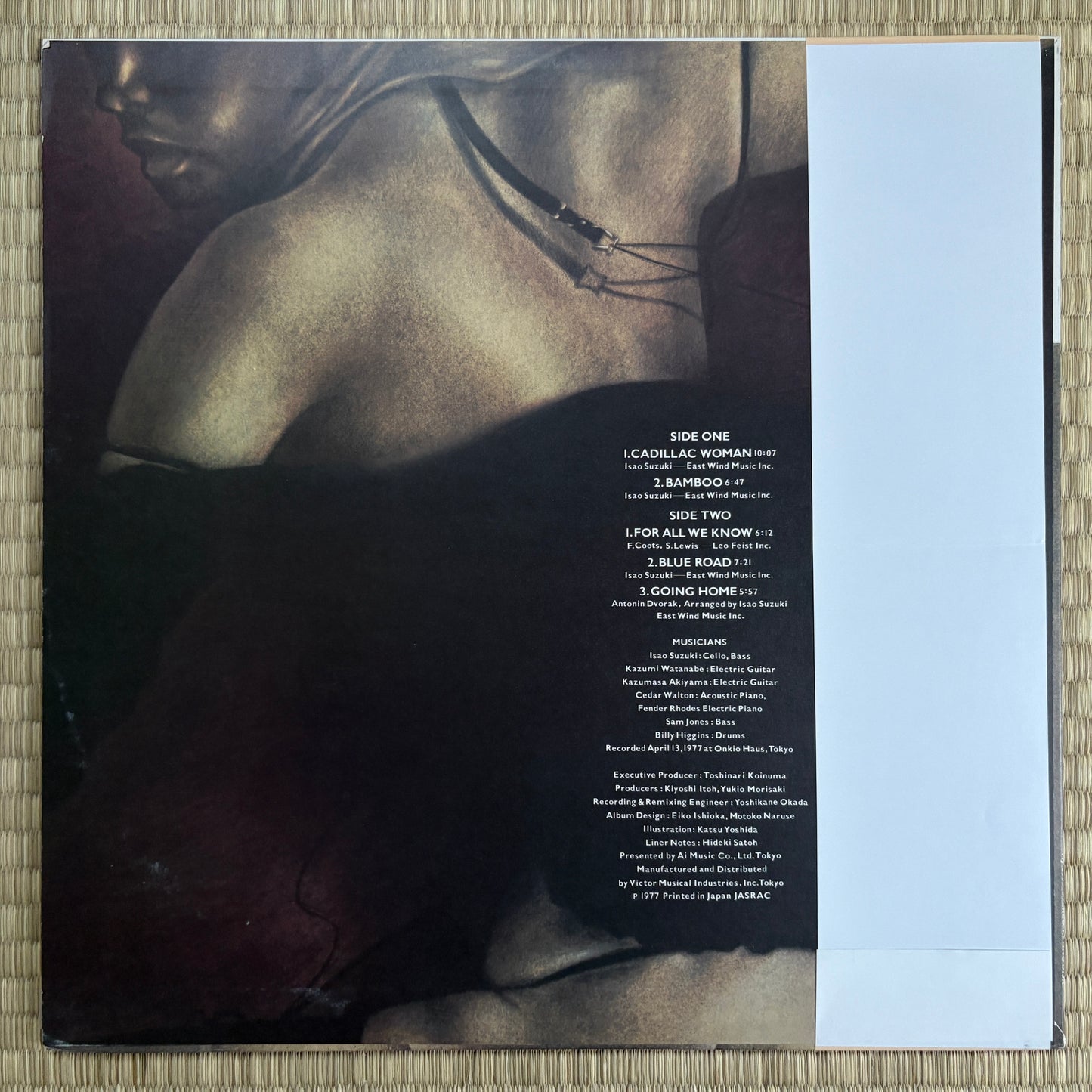 Isao Suzuki – Cadillac Woman / VIJ-6003 Flying Disk Japan Original LP