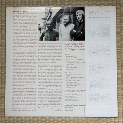 Duke Jordan – Flight To Denmark / RJ-6004 SteepleChase Japan Original LP