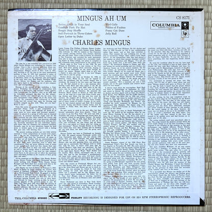Charles Mingus – Mingus Ah Um / CS 8171 Columbia US LP