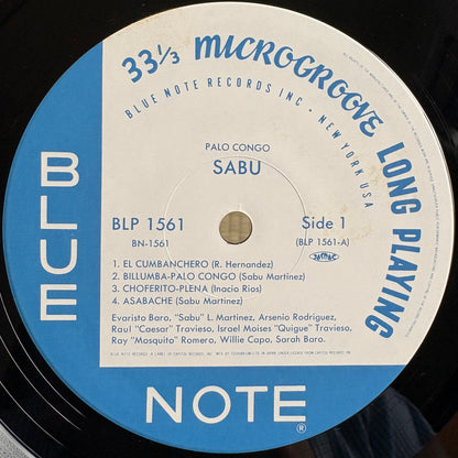 Sabu – Palo Congo / BLP 1561 Blue Note Japan LP
