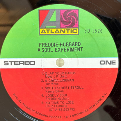 Freddie Hubbard – A Soul Experiment / SD 1526 Atlantic US Original LP