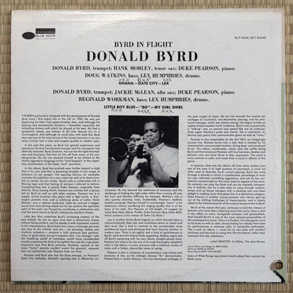 Donald Byrd – Byrd In Flight / BST-84048 Blue Note US LP