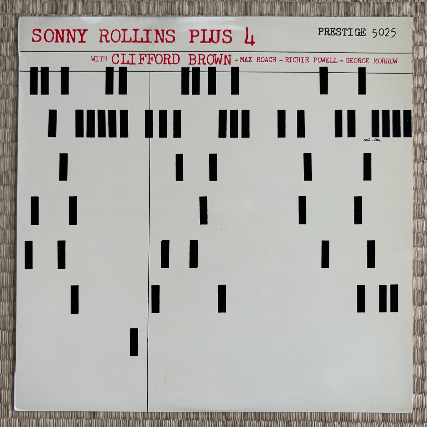Sonny Rollins - Plus 4 / Rank-5025 Top Rank Japan Original LP
