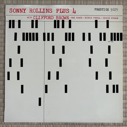 Sonny Rollins - Plus 4 / Rank-5025 Top Rank Japan Original LP