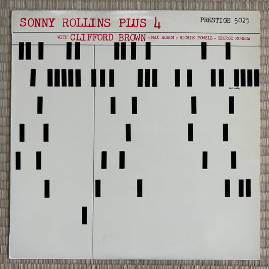 Sonny Rollins - Plus 4 / Rank-5025 Top Rank Japan Original LP