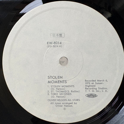 Oliver Nelson – Stolen Moments / EW-8014 East Wind Japan Original Promo LP
