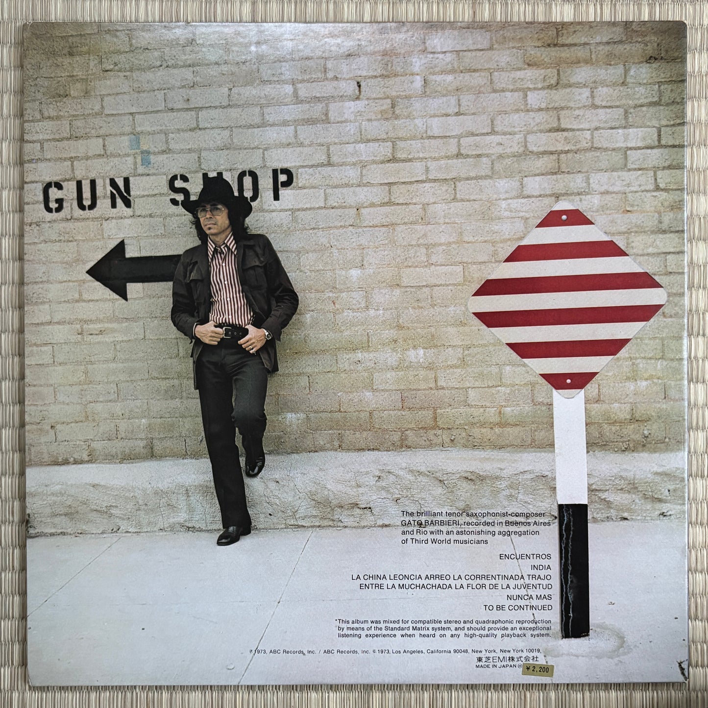 Gato Barbieri – Chapter One: Latin America / IMP-88139 Impulse! Japan Original LP