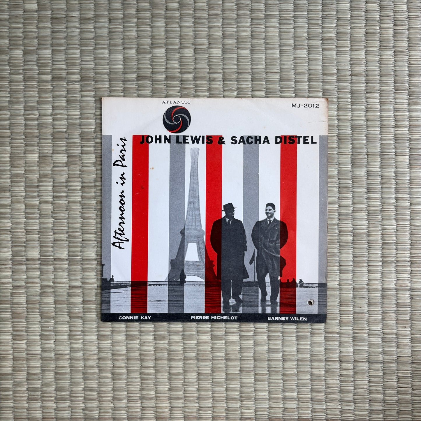 John Lewis & Sacha Distel - Afternoon In Paris / MJ-2012 Atlantic Japan Original Mini LP