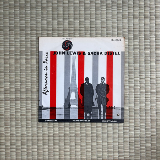 John Lewis & Sacha Distel - Afternoon In Paris / MJ-2012 Atlantic Japan Original Mini LP