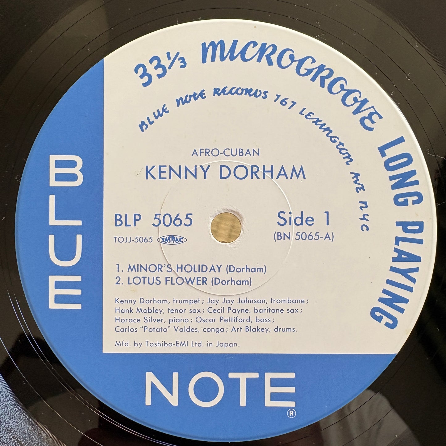 Kenny Dorham ‎– Afro-Cuban / TOJJ-5065 Blue Note Japan LP