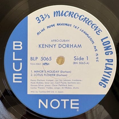 Kenny Dorham ‎– Afro-Cuban / TOJJ-5065 Blue Note Japan LP