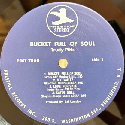 Trudy Pitts And Mr. C. – A Bucketful Of Soul / THLP-004 Prestige Japan LP