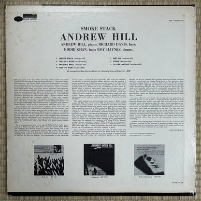 Andrew Hill – Smoke Stack / BST 84160 Blue Note US LP