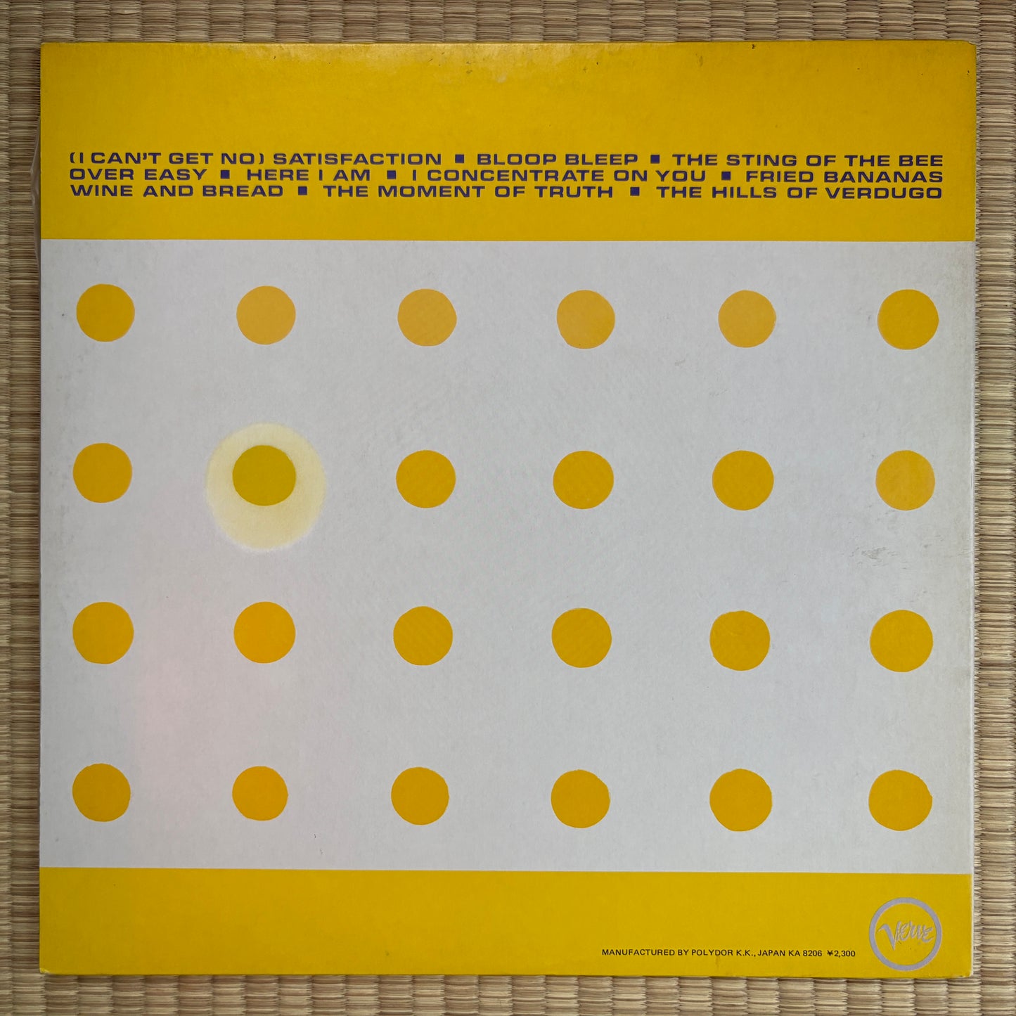 Gary McFarland – The In Sound / 23MJ-3161 Verve Japan Promo LP