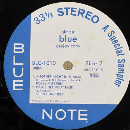 V/A - Almost Blue Deejay Copy / BLC-1010 Blue Note Original Promo