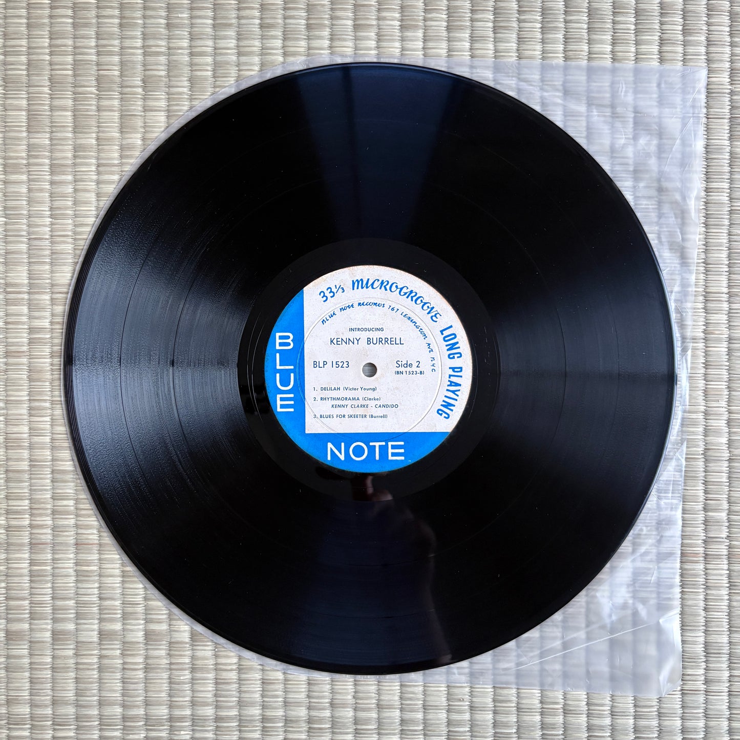 Kenny Burrell - Introducing / BLP 1523 Blue Note US LP