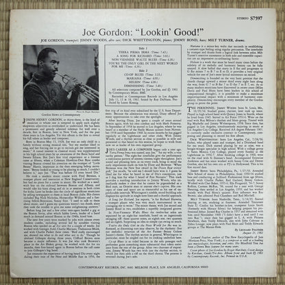 Joe Gordon – Lookin' Good / S7597 Contemporary US LP