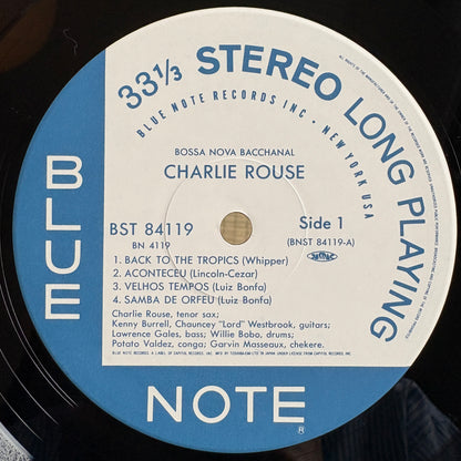 Charlie Rouse – Bossa Nova Bacchanal / BN 4119 Blue Note Japan LP