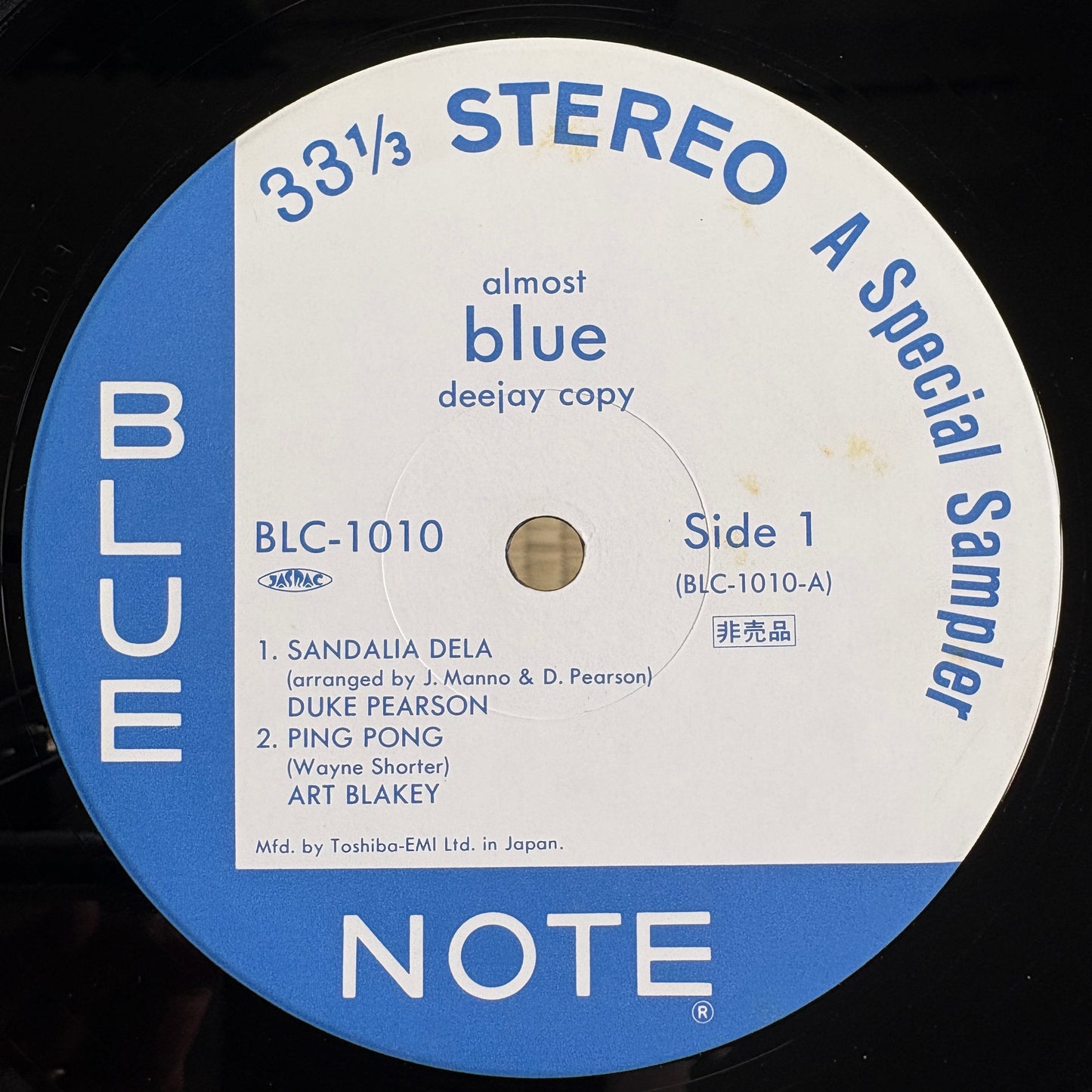 V/A - Almost Blue Deejay Copy / BLC-1010 Blue Note Original Promo