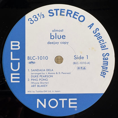 V/A - Almost Blue Deejay Copy / BLC-1010 Blue Note Original Promo